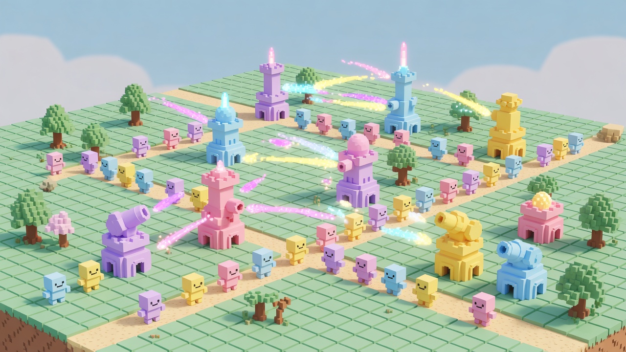Voxel Tower Defense